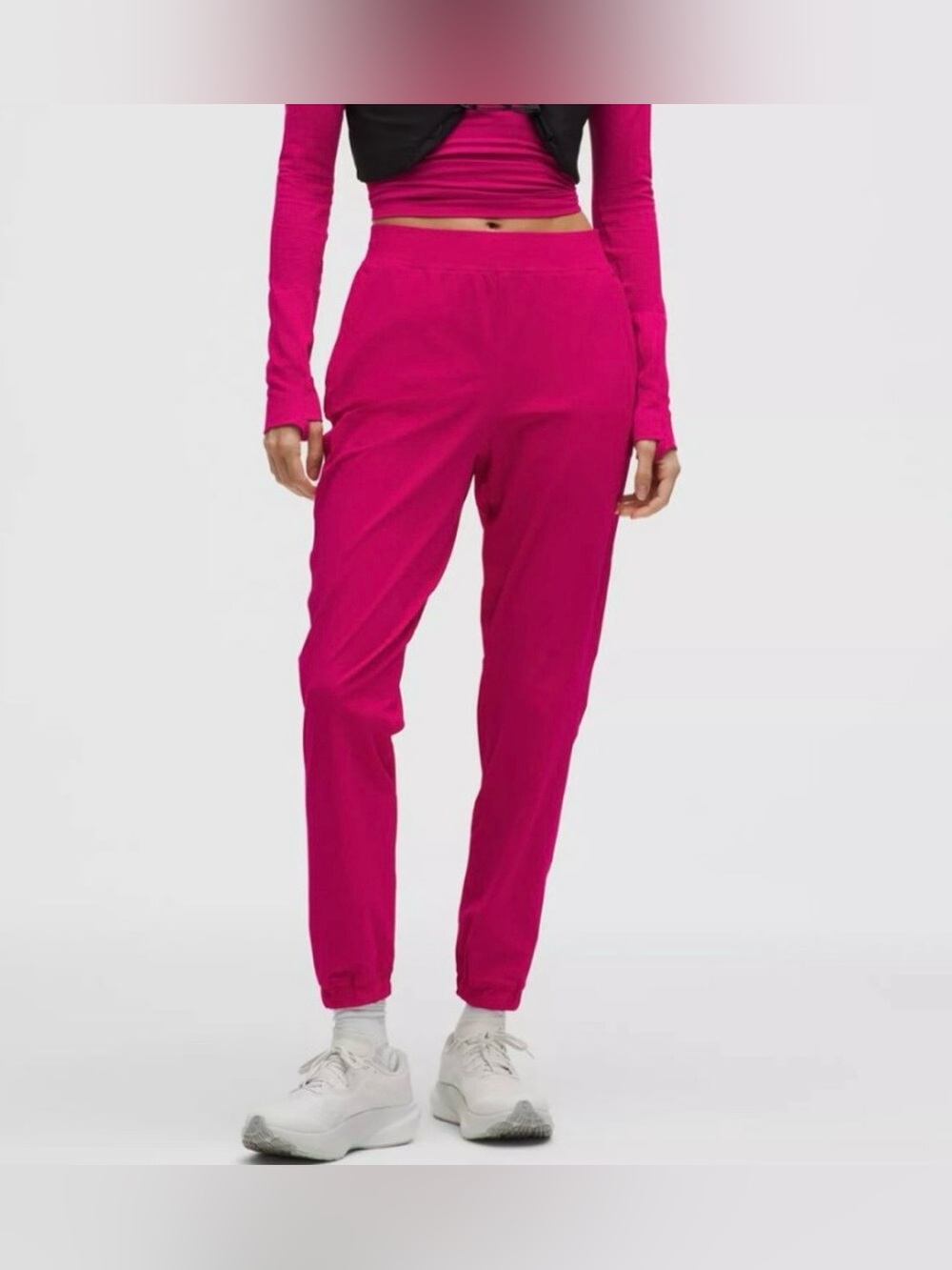 Lululemon NWT Women’s Adapted State HR Jogger *Regular In Hot Pink 4 Barbiecore